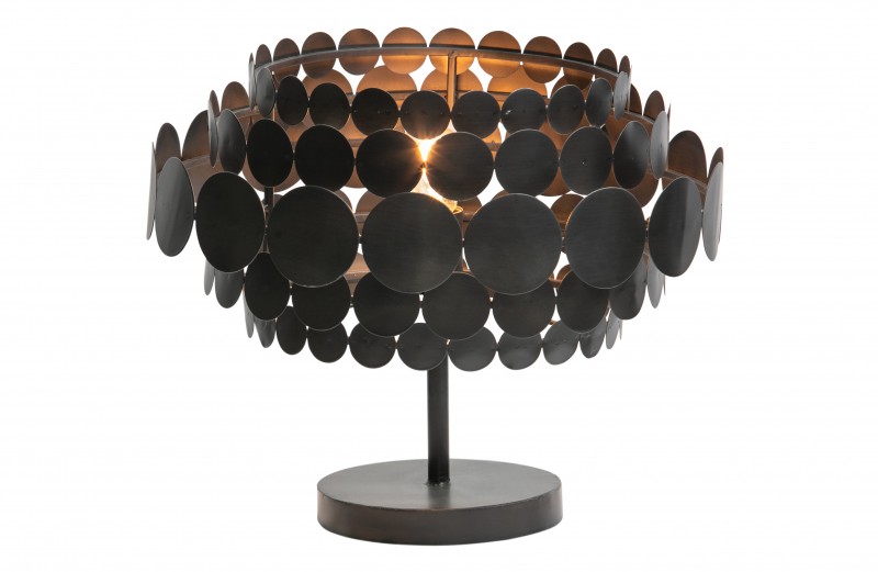 TABLE LAMP DARK BRASS DOT - TABLE LAMPS TABLE LAMP DARK BRASS DOT - TABLE LAMPS